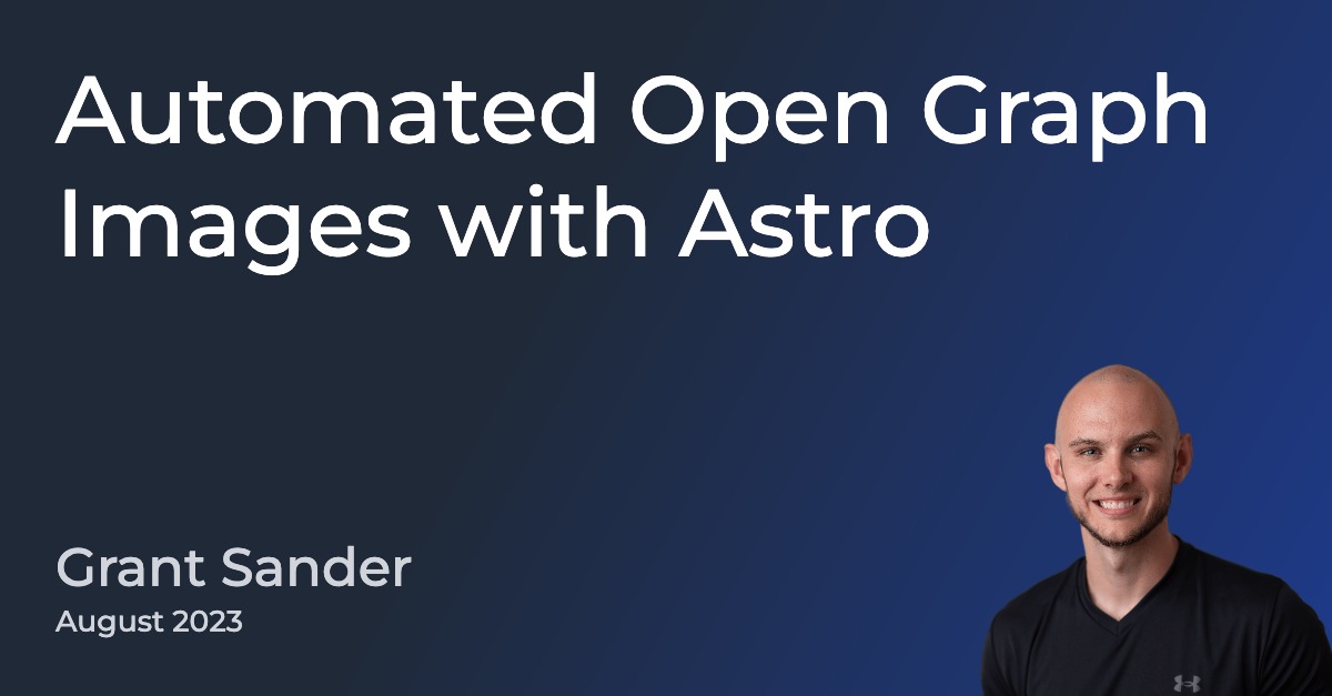 Cover image for Automated Open Graph Images with Astro